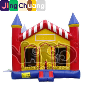 Castello Gonfiabile per Feste di <span class=keywords><strong>Compleanno</strong></span> all'Aperto, Trampolino con Scivolo, Giocattolo per Bambini in PVC, Uso Domestico, Grande e Sovradimensionato - Product Image 5