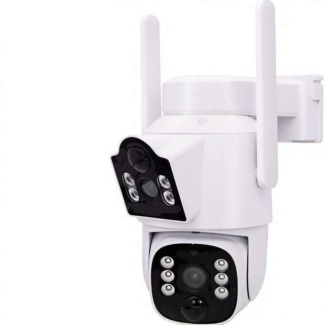 SolCam WS26 2K Wireless Outdoor Solar Camera AI Human Detection Auto Tracking Night Vision Dual Lenses Two-Way Audio for Home