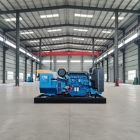 Générateur Diesel 20kw 30kw 40kw 50kw Baudouin 4M 1500/1800 tr/min Refroidissement par Eau 4 Cylindres Triphasé Châssis Ouvert ATS Groupe Électrogène Silencieux