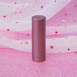 Tubo de Lápiz Labial Redondo de Aluminio Vacío, Color Rojo Brillante, Diseño Único, con Tapa de Clic, Color Personalizable, Impresión Serigrafiada - Product Image 6