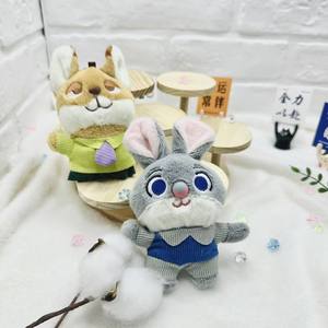 Linda 2025, el Más Vendido, Zootopia, <span class=keywords><strong>Judy</strong></span> <span class=keywords><strong>Hopps</strong></span> y Nick Wilde, Peluche, Bolsa de Peluche, Colgante, Llavero de Peluche - Product Image 4