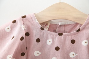 Conjunto de Ropa de Alta Calidad para Bebés Niñas, Conjunto de Vestido de 2 Piezas para Bebés con Lindo Estampado - Product Image 3