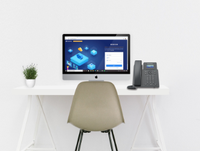 Telefono IP Grandstream GRP2601P a 2 Linee, 2 SIP, LCD da 2,4 Pollici, PoE, Conferenza a 5 Partecipanti, Telefono da Scrivania per Ufficio