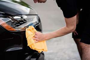 सभी-प्रयोजन Microfiber कार Edgeless ऑटो सफाई तौलिया कपड़ा सहज आलीशान चीर पर्यावरण के अनुकूल रखता कार वैक्सिंग चमकाने सादे - Product Image 6