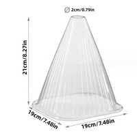 Offre Spéciale – Cloches de Jardin en PET Légères et Écologiques (10/20 pièces) – Dômes Réutilisables pour Plantes – Protection Contre le Soleil, le Gel et les Escargots