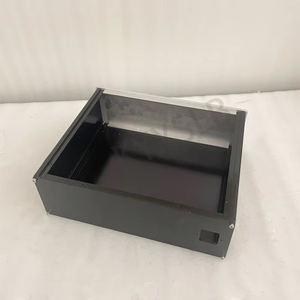 Carcasa <span class=keywords><strong>de</strong></span> Chasis para Amplificador KYYSLB 320*100*259MM, Caja Vacía para DIY, Carcasa <span class=keywords><strong>de</strong></span> Aluminio para Amplificador <span class=keywords><strong>de</strong></span> <span class=keywords><strong>Sonido</strong></span> - Product Image 2