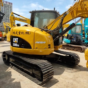 รถขุดขนาดเล็ก Caterpillar 308DCR มือสอง สภาพดี ชั่วโมงการทำงานต่ำ รถขุดเหมือง Cat 308D มือสองในเซี่ยงไฮ้ - Product Image 1
