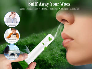 Eucalipto Aromaterapia Nasal Olor fresco Inhalador de respiración clara Alivio del estrés y soporte de congestión - Product Image 3