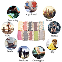 High Quality 100% Cotton Turkish Beach Towel Large 100*180cm Striped Plaid Design Custom Logo for Spa Swimming Pool Gym Travel