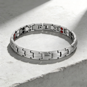 Biyomanyetik Sağlık Manyetik Titanyum Bileklik Terapisi 4'ü 1 Arada Ağrı İçin OEM Fabrika Direkt Ofis/Kariyer Su Geçirmez Enerji Verici - Product Image 3