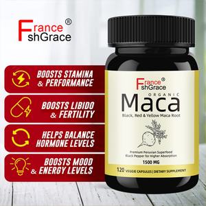 Extracto de Raíz de Maca Premium, Apoyo para la Salud de Hombres y Mujeres, 120 Cápsulas, Cápsulas de Raíz de Maca - Product Image 5