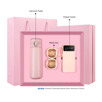 Coffret Cadeau Personnalisé 2026 pour Femme : Power Bank, Mug et Ventilateur de Cou pour la Saint-Valentin Automobile