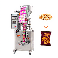 Machine à granulés de film en rouleau en acier inoxydable de qualité alimentaire, haute efficacité, pour l'emballage et le collage de sachets de papier pour bonbons et snacks