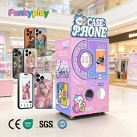Máquina Expendedora de Fundas para Celulares Funkyplay Personalizada con Impresora UV 3D, Comercial, Totalmente Automática, con SDK Habilitado, 32 Pulgadas