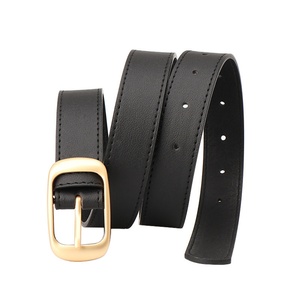 Cinturón de Cuero PU para Mujer, Moderno y Versátil, Estilo Simple, Hebilla Decorativa de Alta Gama, Cinturón para Jeans - Product Image 5
