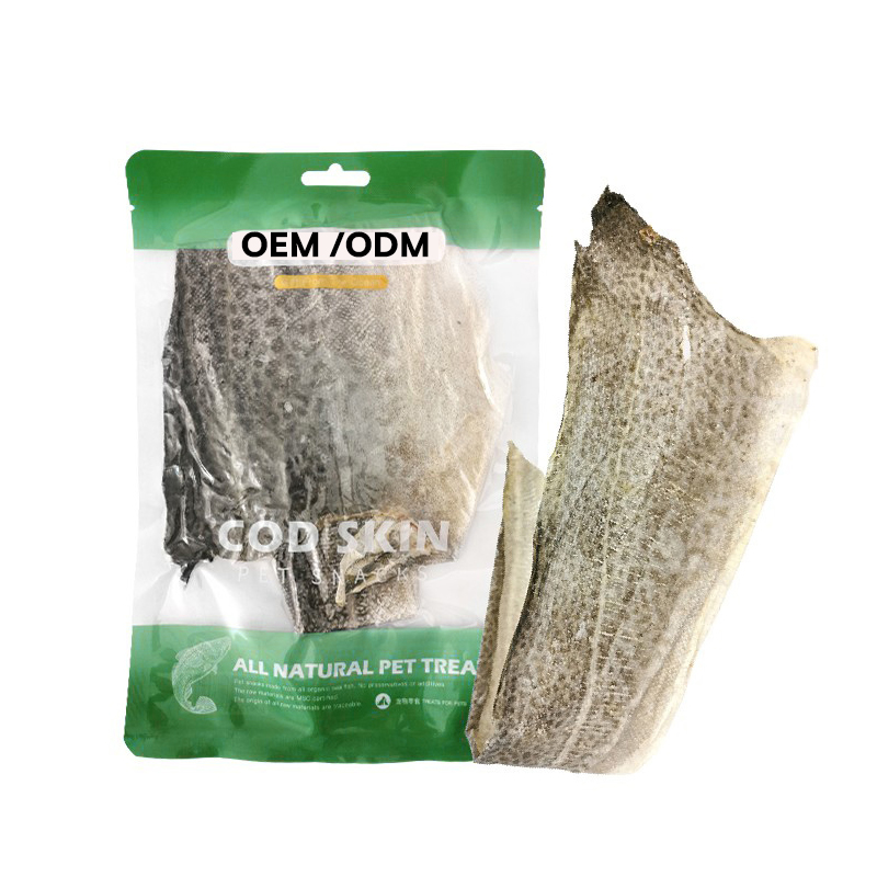 Pelle di merluzzo essiccata all'aria