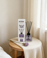 Diffuseur de parfum pour voiture écologique 120 ml, diffuseur à bâtonnets d'huiles essentielles sans flamme, purificateur d'air