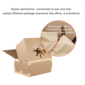 PaperEZ VoidFill Box A Compostable Kraft <b>Paper</b> Void Fill Box Easy Tear Cushion Packaging for Ecommerce Shipping - Product Image 6