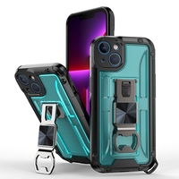 Étui de téléphone portable Anti-chute PC + TPU, accessoires de téléphone portable, ouvre-bouteille, étui de téléphone magnétique pour Iphone