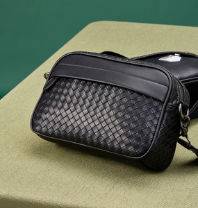 Bolso Bandolera Impermeable de Moda para Hombre, Bolso de Hombro de PU Reciclado, Bolso para Teléfono, Cartera, Monedero, Regalo de Navidad - Product Image 1