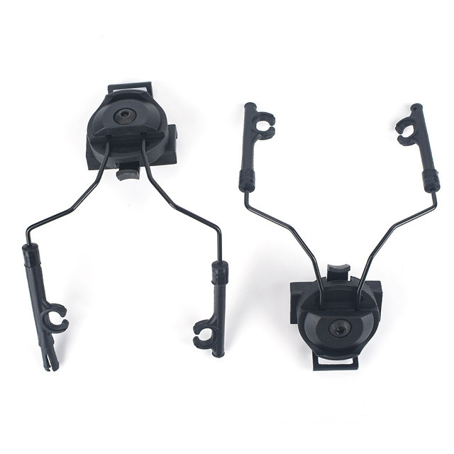 WADSN Tactical Eco-Friendly Nylon Plastic Alloy Headset Holder Helmet Rail Adapter Accessory Bracket for Wcomtac Headphones
