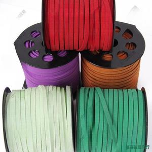 DIY craft materials: 5mm Korean suede <b>rope</b>, deerskin <b>rope</b>, double-sided suede, braided bracelet and necklace cord, suede. - Product Image 3