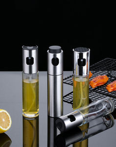 Vaporisateur d'Huile en Verre et Acier Inoxydable 304 pour Cuisine Domestique, Pot à Huile à Pression - Product Image 4