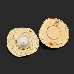 Boutons personnalisés pour l'industrie du textile : boutons irréguliers en forme de coquillage, conque, étoile de mer, boutons à tige en métal alliage de forme spéciale, boutons étoile. - Product Image 4