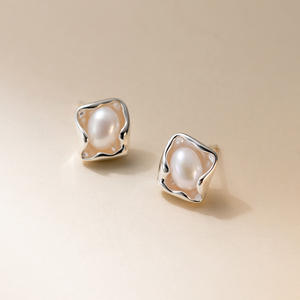 Collar de Plata de Ley S925 con Doble Capa de Perlas y Diseño de Espina de Serpiente, Estilo Coreano Minimalista, Accesorio de Moda para el Día a Día Y01142 - Product Image 3