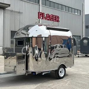 Camion de cuisine mobile en acier inoxydable pour la vente, idéal pour le camping et la cuisson en extérieur - Product Image 3