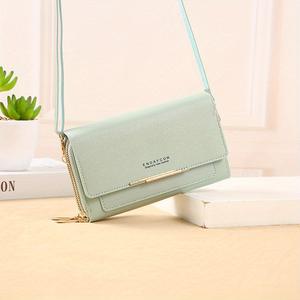 Bolso de Hombro Multifuncional de PU para Mujer, Estilo Coreano, Nueva Cartera de Moda para Dama, Bolso de Mano, Monedero para Teléfono, Tamaño Mediano - Product Image 1
