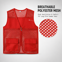 Gilet de sécurité réfléchissant haute visibilité en polyester personnalisé de haute qualité 120 GSM pour les travaux de construction, la sécurité et la protection des hommes