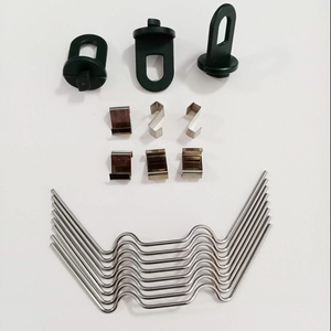 Pinces à glaçage en acier inoxydable, raccords à fil W pour serre en Aluminium, pinces à fixation solide - Product Image 6