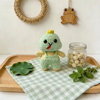Serpent de couleur vert menthe, zodiaque chinois, décoration mignonne pour la maison, cadeau du Nouvel An, animal en peluche, amigurumi, poupée tricotée à la main