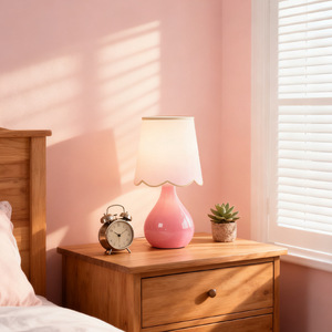 Table <b>Lamp</b> <b>Touch</b> Control E27 LED Eye Caring <b>Bedside</b> Desk Lighting Modern Simple Warm Light Home Decor - Product Image 3