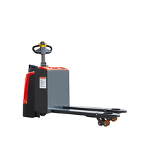 Chariot transpalette électrique HSLLIFT CBD20 2 tonnes, 24V, batterie au plomb, largeur de fourche 685mm, fourches extensibles 1,15m, électrique à deux étages