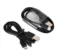 Kabel Pengisi Daya Micro USB 0,2m hingga 1M Tembaga Murni 2A untuk Ponsel, Power Bank, Printer