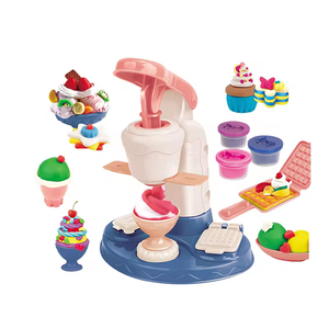 Juguetes de Máquina de Helados, Set de Arcilla de Colores para Manualidades, Plastilina para Niños - Product Image 1