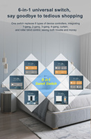 Lanbon L10 Smart Switch Australia Versión 1 2 3 4 Gang Interruptor de luz WiFi 2,4 GHz Control de voz Alexa Google Home AU Estándar