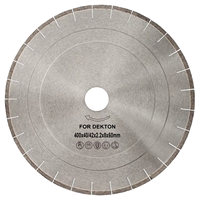 Mata Gergaji Industri JDK Silent Saw Blade untuk Memotong Batu Sinter, Porselen, Keramik, Dekton, Neolith, Slab Bridge Saw, Cakram Pemotong, OEM Logo Kustom