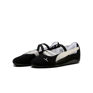 Zapatos Planos <span class=keywords><strong>de</strong></span> <span class=keywords><strong>Ballet</strong></span> Mary Jane con Lazo Blanco y Borgoña a la Moda - Product Image 3