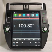 Autoradio Android 12,1 pouces pour Toyota Land Cruiser Prado 2010-2013/2014-2017 Écran tactile vertical Tesla Stéréo Vidéo Lecteur GPS