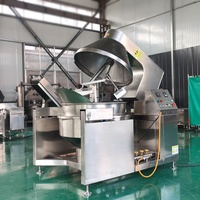 Machine à pop-corn commerciale de grande capacité Machine de fabrication de pop-corn industriel Ligne de production de pop-corn