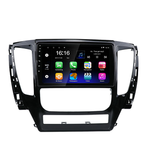 เครื่องเล่นนำทาง GPS ระบบแอนดรอยด์สำหรับรถยนต์ Pajero Sport ปี 16-22 พร้อมวิทยุ FM สเตอริโอ รองรับ CarPlay และเครื่องเล่น DVD สำหรับอุปกรณ์อิเล็กทรอนิกส์ในรถยนต์ - Product Image 1