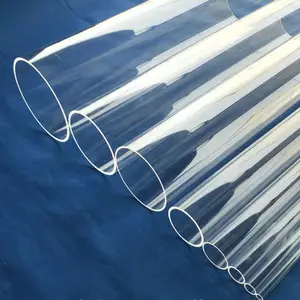 soda glass can be customized heat resistant borosilicate glass tube blowing clear glass tubing