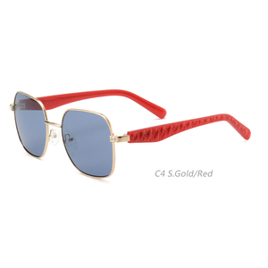 Lunettes de soleil carrées en métal avec pierres, fabriquées au Japon, design italien, vintage, personnalisées, <span class=keywords><strong>Christian</strong></span> Dio - Product Image 5