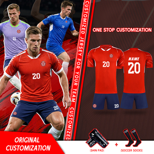 Maglia da <span class=keywords><strong>Calcio</strong></span> Personalizzata YL per Uomo, Magliette da <span class=keywords><strong>Calcio</strong></span> ad Asciugatura Rapida, <span class=keywords><strong>Set</strong></span> Uniforme da <span class=keywords><strong>Calcio</strong></span> di Alta Qualità per Adulti e Bambini - Product Image 1