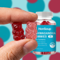 OEM Natuurlijke Pectine-gebaseerde Ashwagandha met Zwarte Peper voor Verbeterde Opname en Welzijn Ashwagandha Gummies