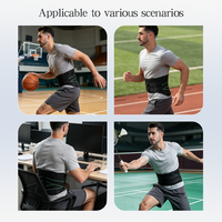 Ceinture de Soutien Lombaire Ajustable Personnalisable pour Musculation, Élastique, Entraîneur de Taille, Femme Homme, Fitness, Polyester, Été Printemps