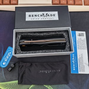 Couteau de poche pliant BM710 en gros, lame D2, manche en aluminium aérospatial, tactique EDC, pointe de lance DIY, approvisionnement direct usine, commande en gros - Product Image 2